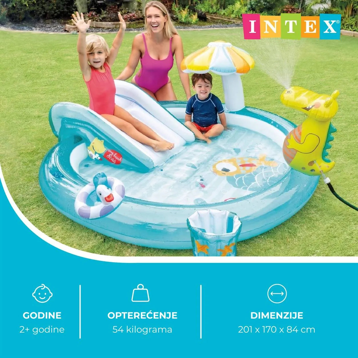 INTEX dječiji bazen aligator