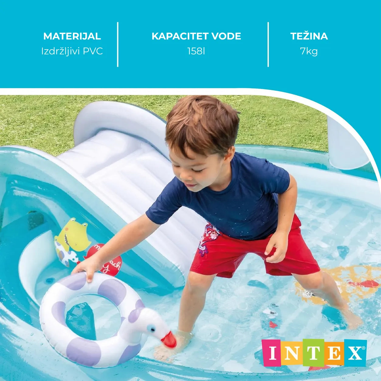 INTEX dječiji bazen aligator